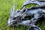 picture of SLEEPING DRAGON GOTHIC STATUE DRAGON FIGURINE