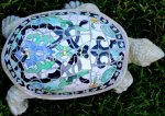 picture of MOSAIC TURTLE MOSAIC STATUE TURTLE MOSAIC