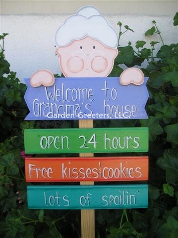 picture of WELCOME TO GRANDMA'S - Click Image to Close