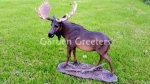 picture of LARGE MOOSE STATUE FIGURINE