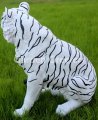 picture of WHITE TIGER STATUE WHITE TIGER FIGURINE