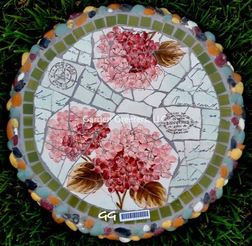 picture of MOSAIC STEPPING STONE MOSAIC WALL ART MOSAIC WALL DECOR-hyd - Click Image to Close