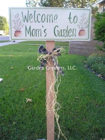 picture of WELCOME TO MOM'S GARDEN - Click Image to Close