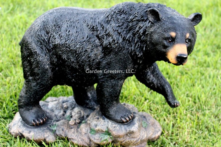 picture of BEAR STATUE BEAR FIGURINE LARGE - Click Image to Close