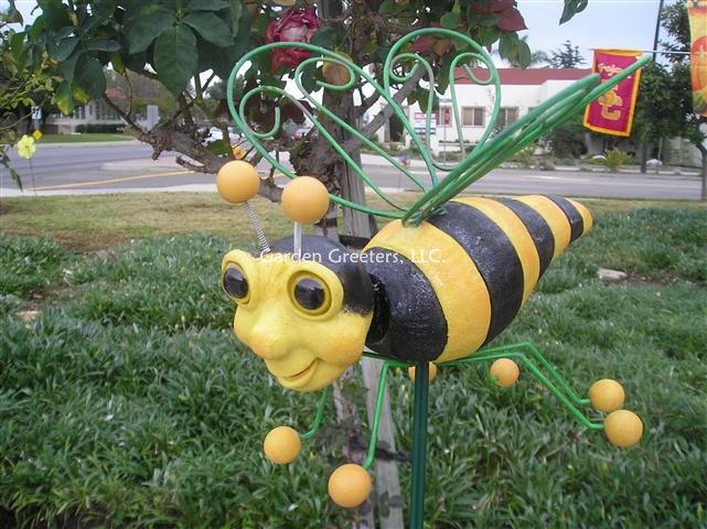 picture of BEE GARDEN STAKE - LARGE - Click Image to Close