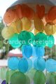 picture of MIXED COLOR CAPIZ WIND CHIMES