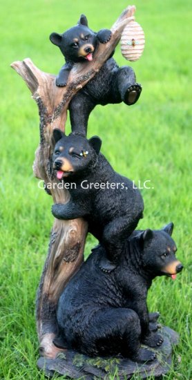 picture of BEAR FAMILY STATUE - Click Image to Close