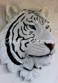 picture of WHITE TIGER HEAD WALL MOUNT STATUE