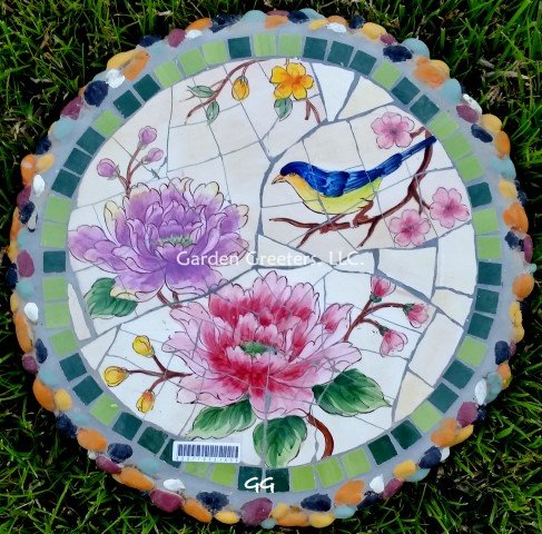 picture of MOSAIC STEPPING STONE MOSAIC WALL ART MOSAIC WALL DECOR-mbb - Click Image to Close