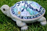 picture of MOSAIC TURTLE MOSAIC STATUE TURTLE MOSAIC