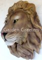 picture of LION HEAD WALL MOUNT STATUE
