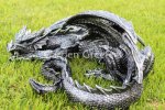 picture of SLEEPING DRAGON GOTHIC STATUE DRAGON FIGURINE