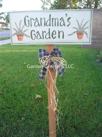 picture of WELCOME TO GRANDMA'S GARDEN - Click Image to Close