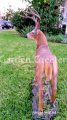 picture of LARGE DEER STATUE 8 POINT BUCK STATUE