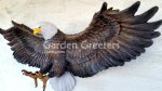 picture of AMERICAN BALD EAGLE WALL PLAQUE STATUE