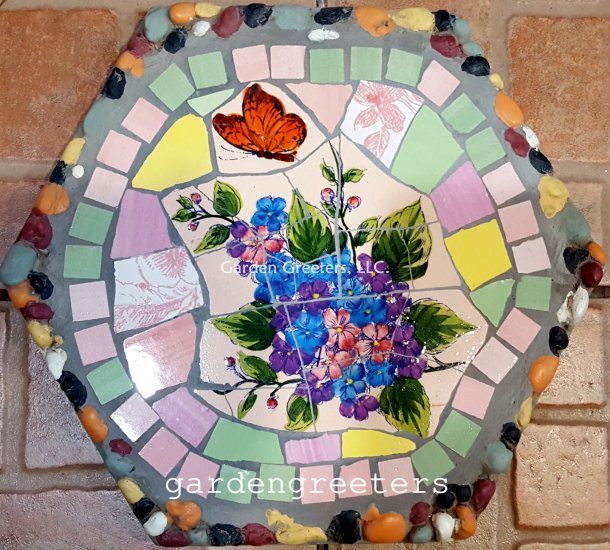 picture of MOSAIC STEPPING STONE MOSAIC WALL ART MOSAIC WALL DECOR-fb - Click Image to Close