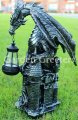 picture of DRAGON STATUE WITH SOLAR LIGHT LANTERN