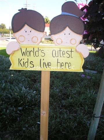 picture of CUTEST KIDS SIGN - Click Image to Close