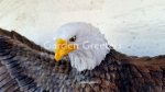 picture of AMERICAN BALD EAGLE WALL PLAQUE STATUE
