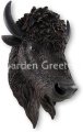 picture of BISON BUFFALO HEAD WALL MOUNT