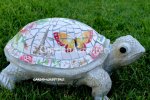 picture of MOSAIC TURTLE MOSAIC STATUE TURTLE MOSAIC-md