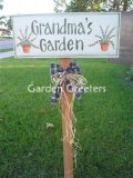 picture of WELCOME TO GRANDMA'S GARDEN