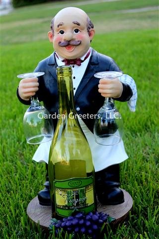 picture of BUTLER WINE & GLASS HOLDER - Click Image to Close