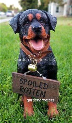 picture of ROTTWEILER STATUE ROTTWEILER FIGURINE - Click Image to Close