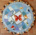 picture of MOSAIC BUTTERFLY STEPPING STONE MOSAIC WALL DECOR-bb